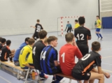 Zaalvoetbal S.K.N.W.K. JO15-1 en JO15-2 in Laco Sportcentrum te Zierikzee (29-12-2023) (43/75)